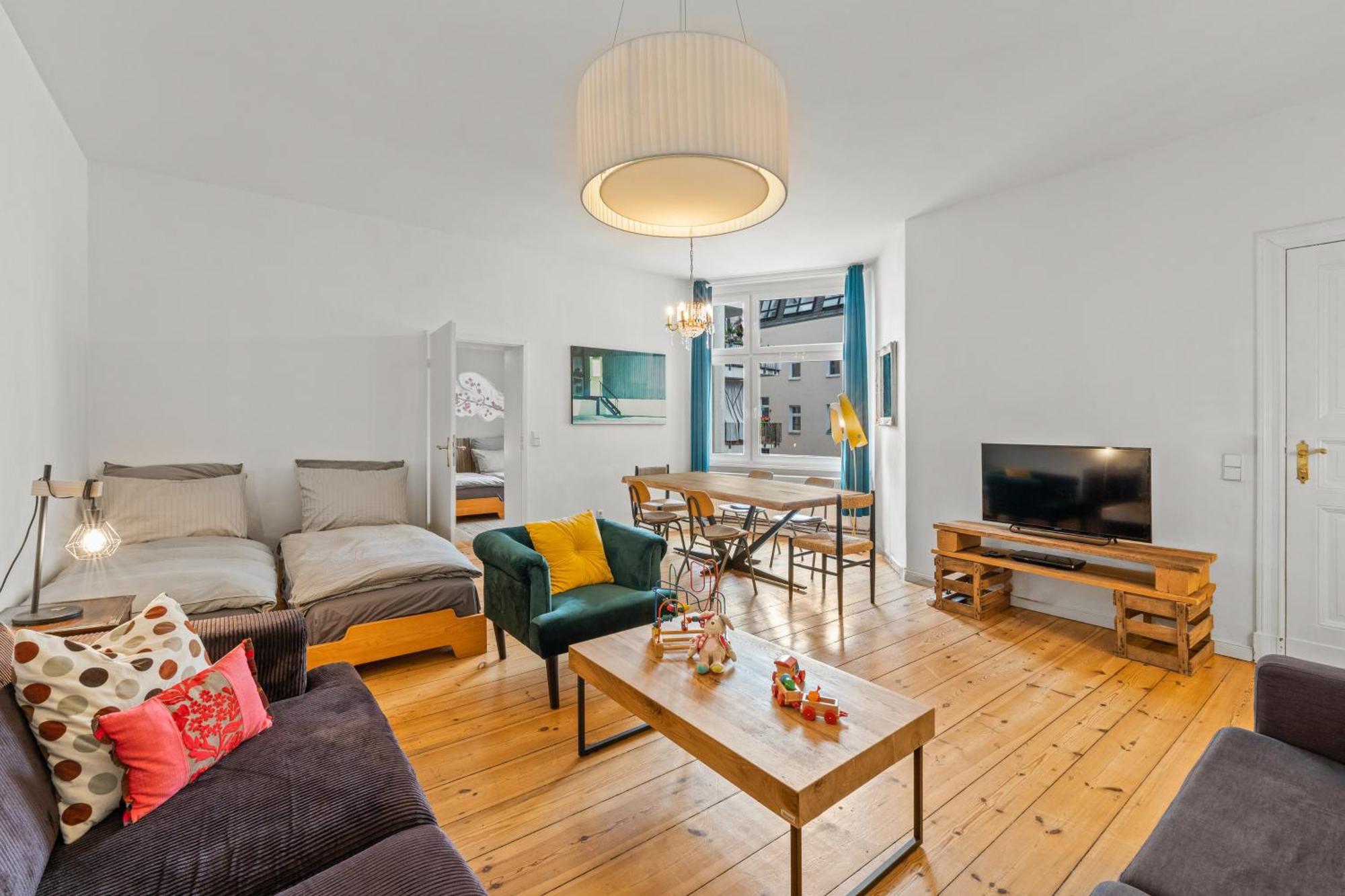 Appartamento Wilhelmshavener 3Br In Downdown Moabit Berlino Esterno foto
